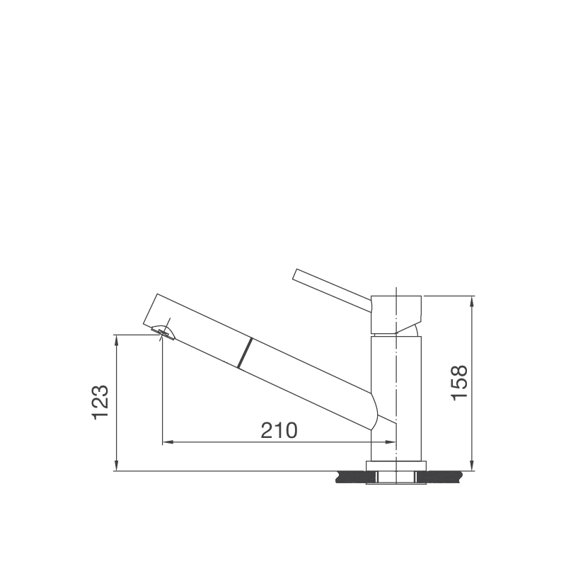 Vòi rửa chén K110-S