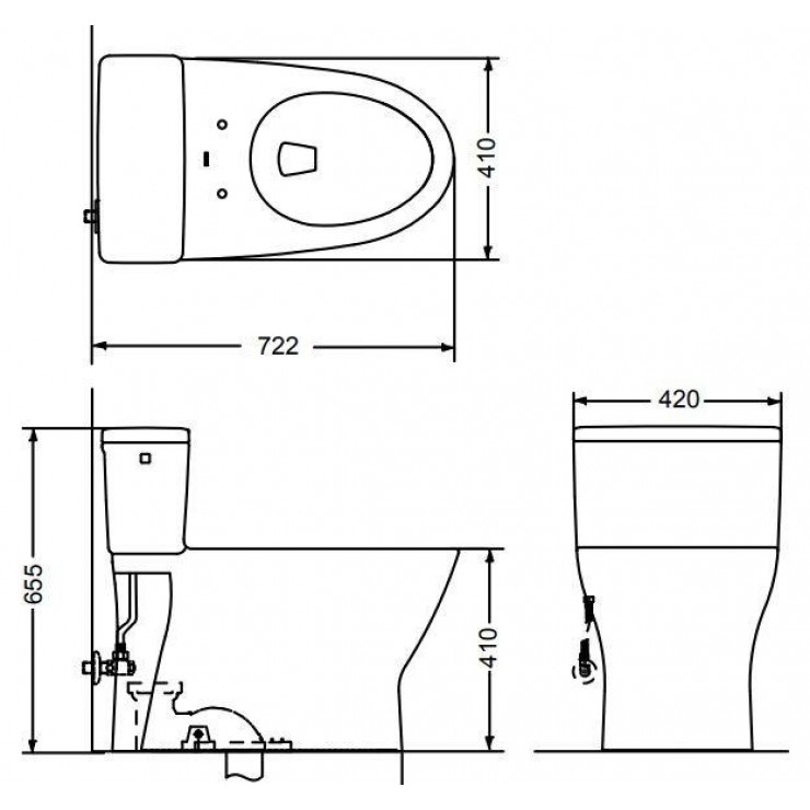 Bàn cầu 1 khối TOTO MS188VKW16/T53P100VR nắp rửa điện tử ban-cau-1-khoi-toto-ms188vkw16-t53p100vr-nap-rua-dien-tu