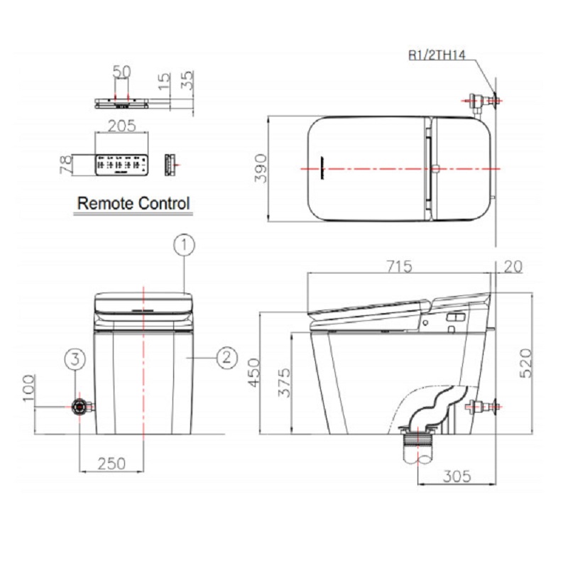 ban-cau-dien-tu-american-standard-kp-8310-plat-nap-em