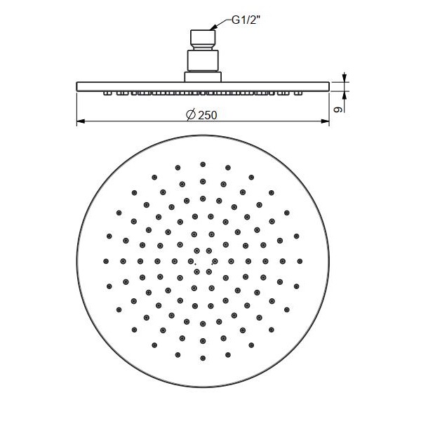Bát sen gắn trần American Standard FFASS036 bat-sen-gan-tran-american-standard-ffass036