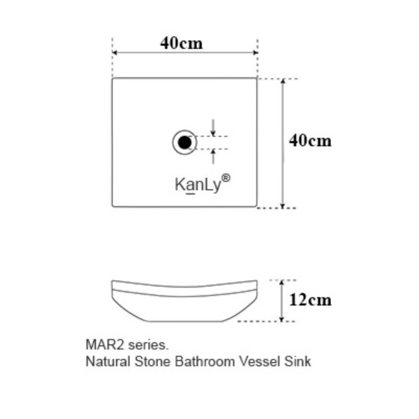 Chậu lavabo đá tự nhiên Kanly MAR37V chau-lavabo-da-tu-nhien-kanly-mar37v