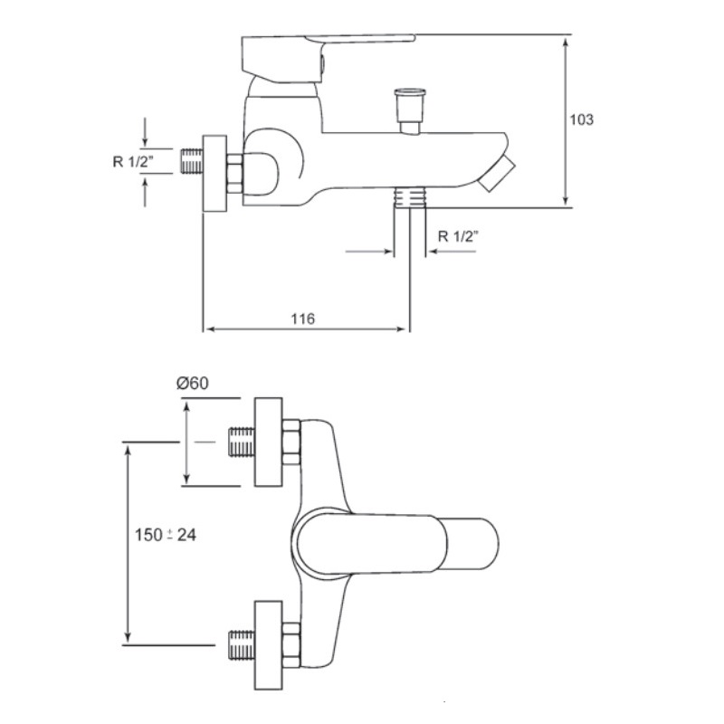Củ sen KELI PLUS KST12-021 nóng lạnh cu-sen-keli-plus-kst12-021-nong-lanh