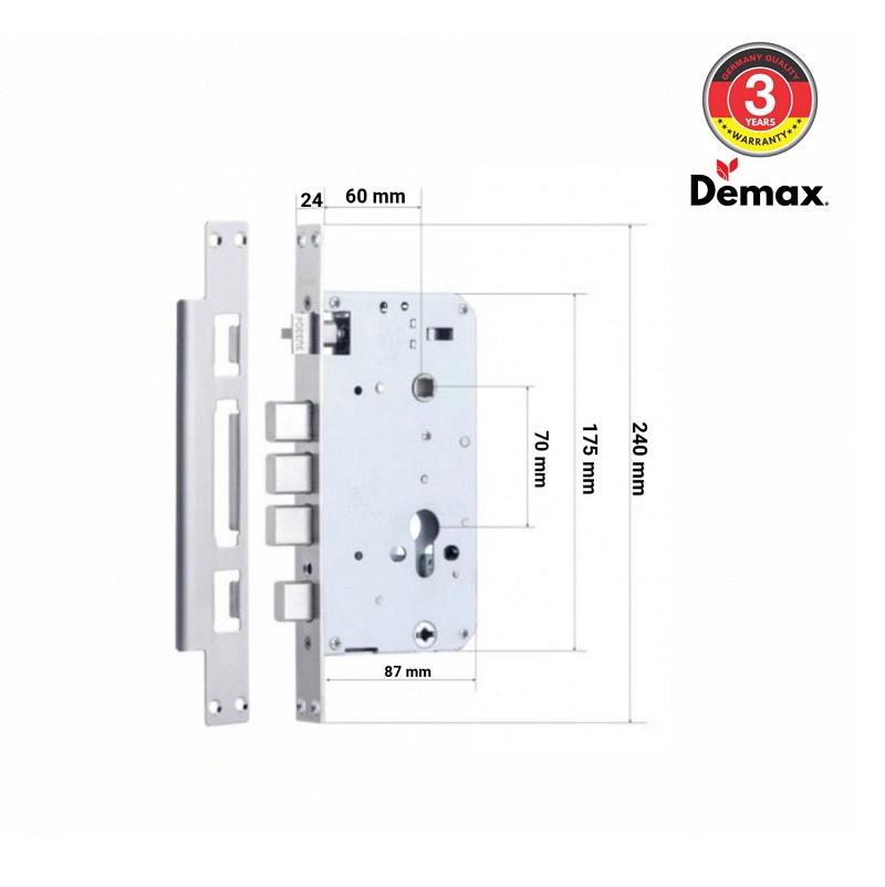 Khóa cửa thông minh Demax SL768AC khoa-cua-thong-minh-demax-sl768ac