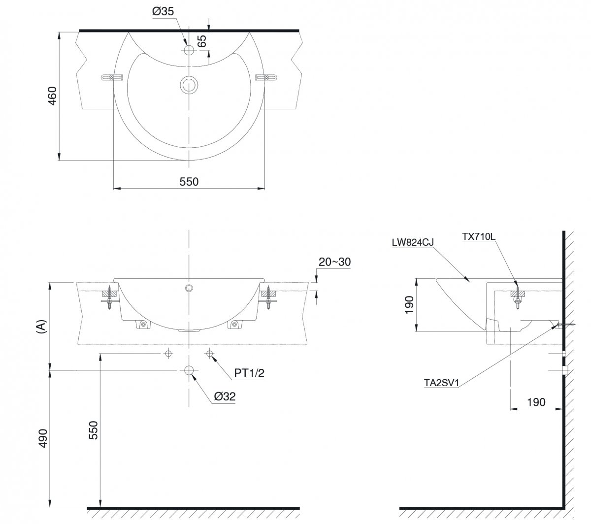 chau-rua-lavabo-ban-am-ban-toto-lw824cjw-f