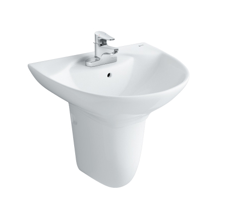 chau-rua-lavabo-inax-l-288v-kem-chan-treo-l-288vc
