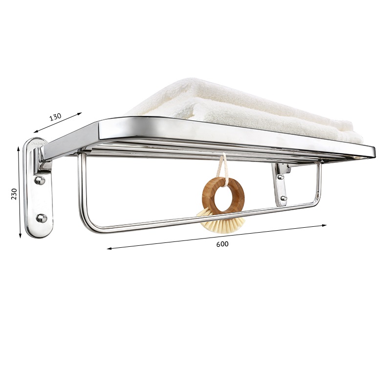 Máng khăn tầng inox 304 TOVASHU PS1 mang-khan-tang-inox-304-tovashu-ps1