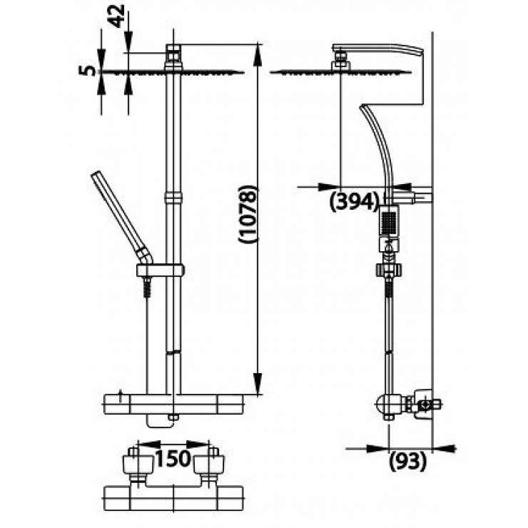 Sen cây nhiệt độ COTTO CT2042W sen-cay-nhiet-do-cotto-ct2042w