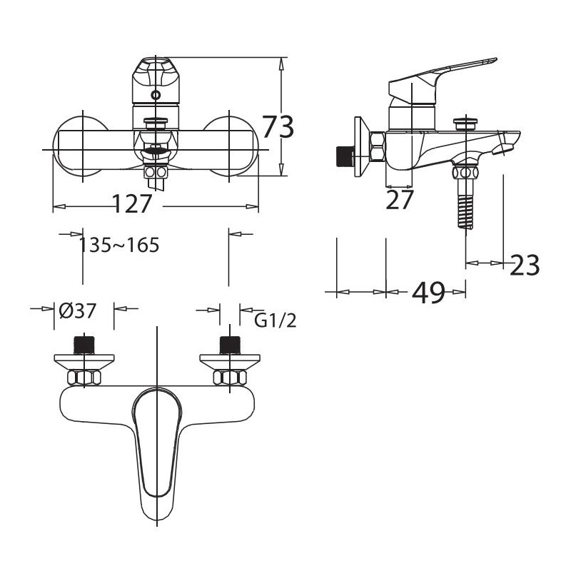 Sen tắm nóng lạnh American Standard WF-0311 sen-tam-nong-lanh-american-standard-wf-0311
