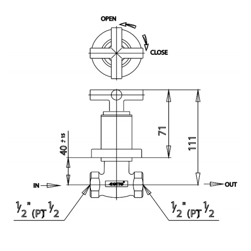 Van khóa nước âm tường COTTO CT107C16 van-khoa-nuoc-am-tuong-cotto-ct107c16