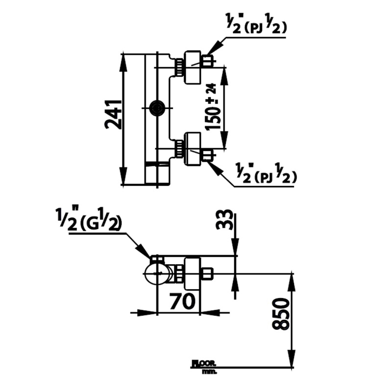 Van sen nhiệt độ nóng lạnh COTTO CT2063 van-sen-nhiet-do-nong-lanh-cotto-ct2063